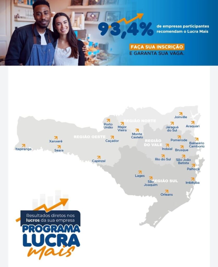 | Estão abertas as inscrições para a 2ª edição do Programa Lucra Mais.