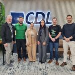 CDL Palhoça recebe representantes da Sicredi e fortalece parceria com foco em crédito, desenvolvimento e apoio ao empreendedor