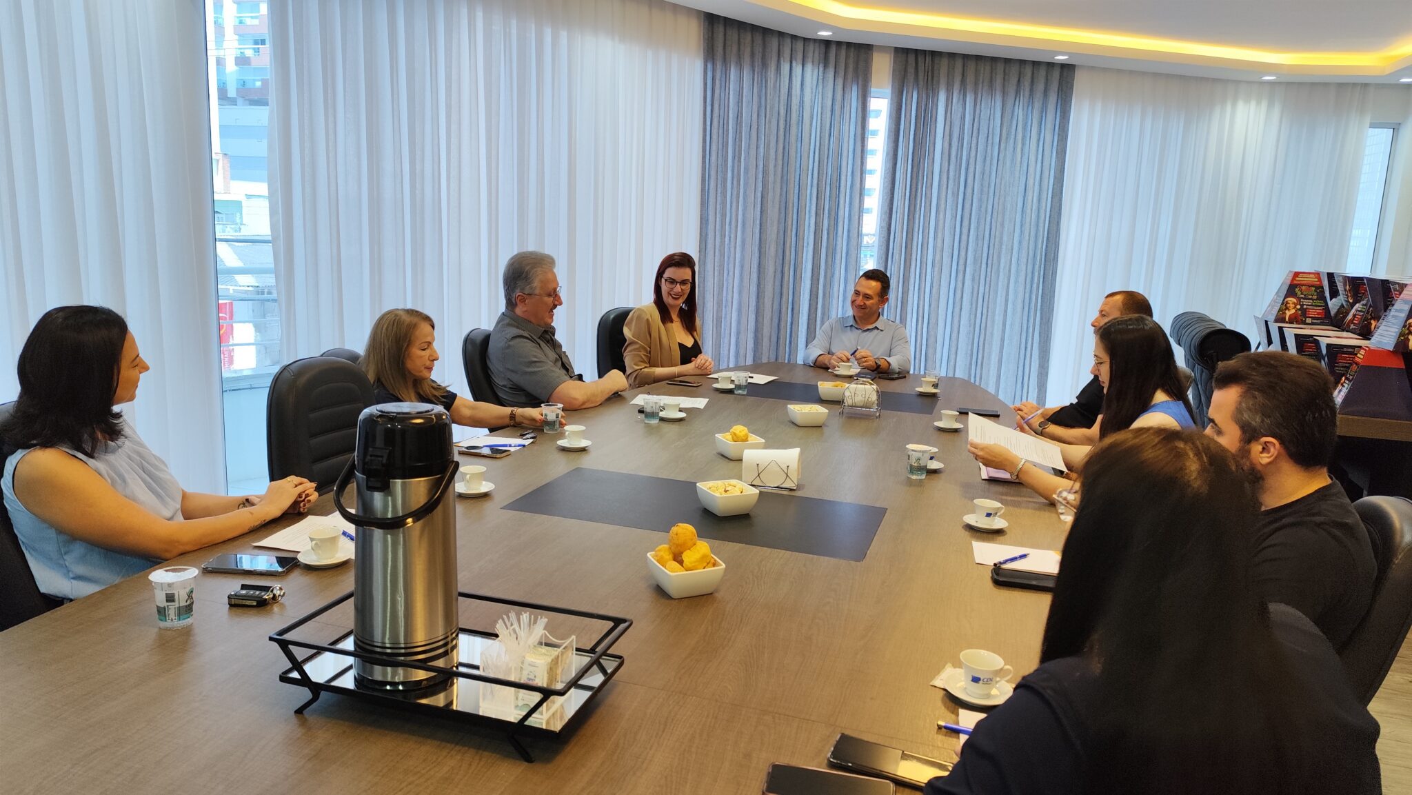 Reunião Trimestral Prefeitura e CDL Palhoça