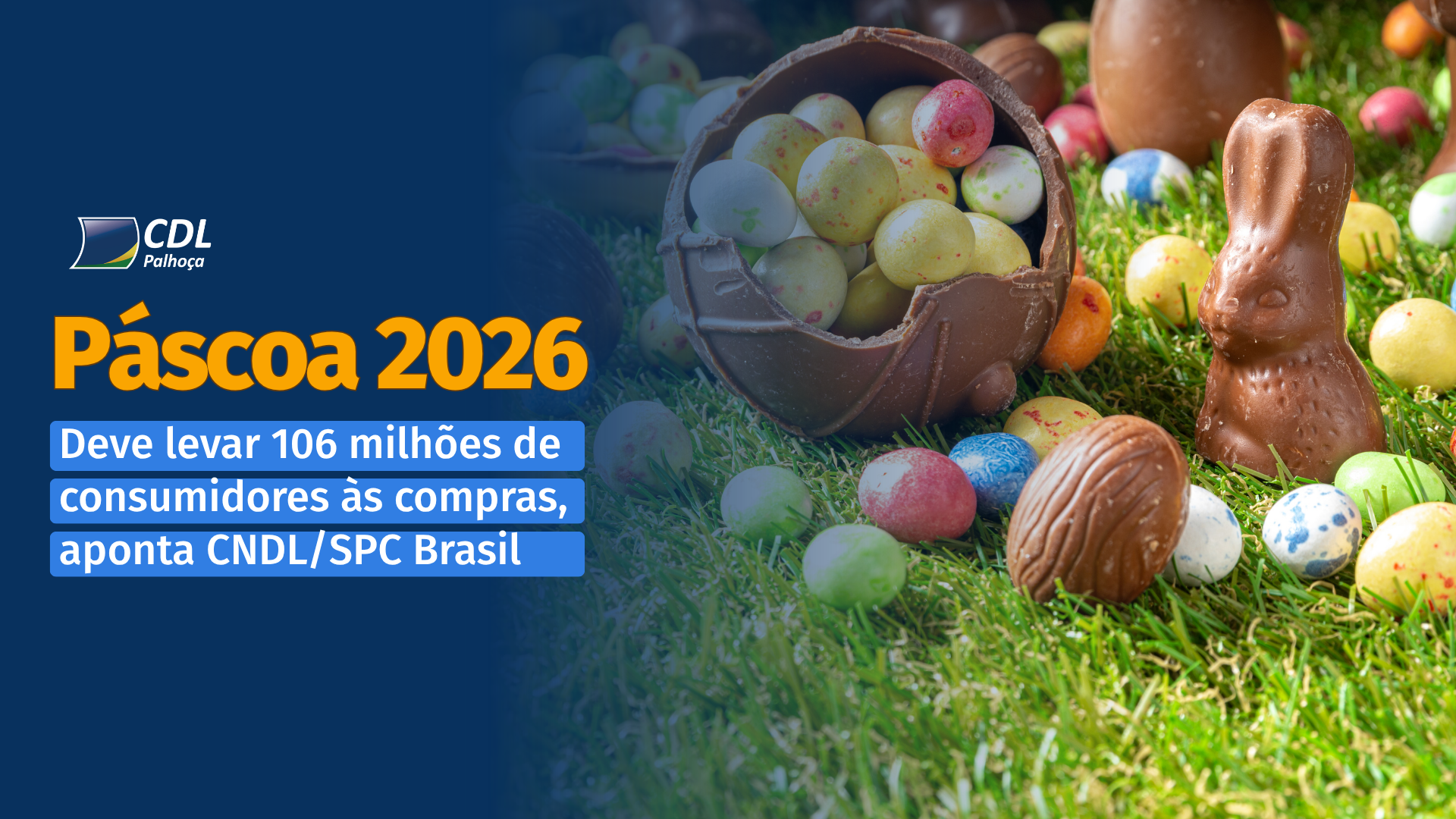 Páscoa 2026 deve levar 106 milhões de consumidores às compras e acende alerta para o varejo