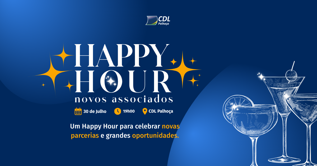Happy Hour de Novos Associados 1 | Happy Hour de Novos Associados