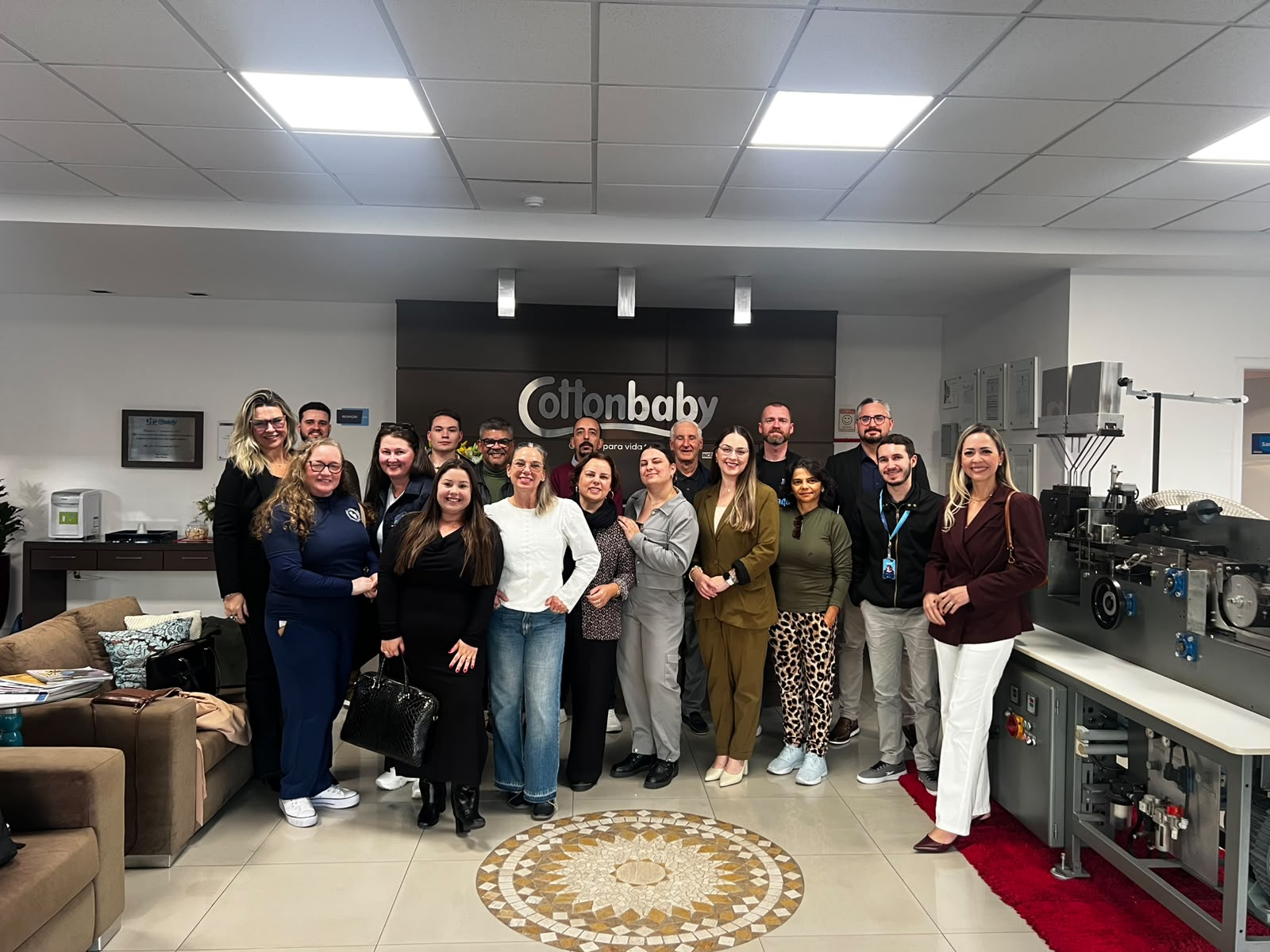 Núcleo RACE realiza primeira visita técnica com imersão nos processos e na cultura da Cottonbaby