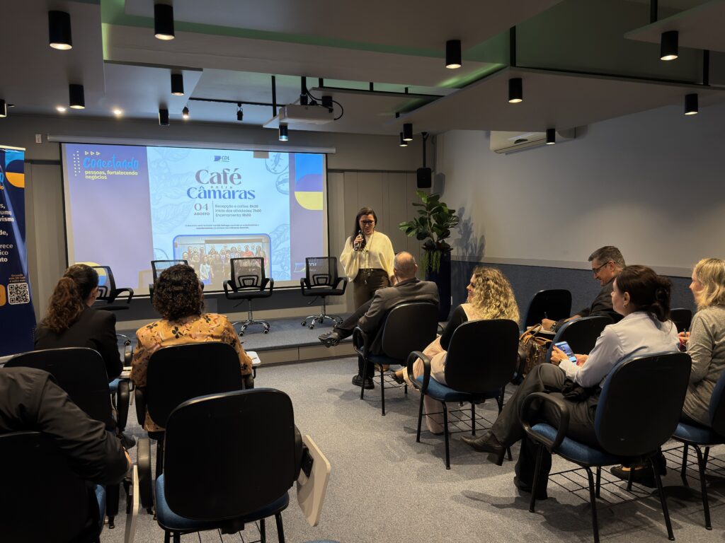 | Café das Câmaras Setoriais fortalece a integração entre lideranças e destaca o legado dos grupos da CDL Palhoça