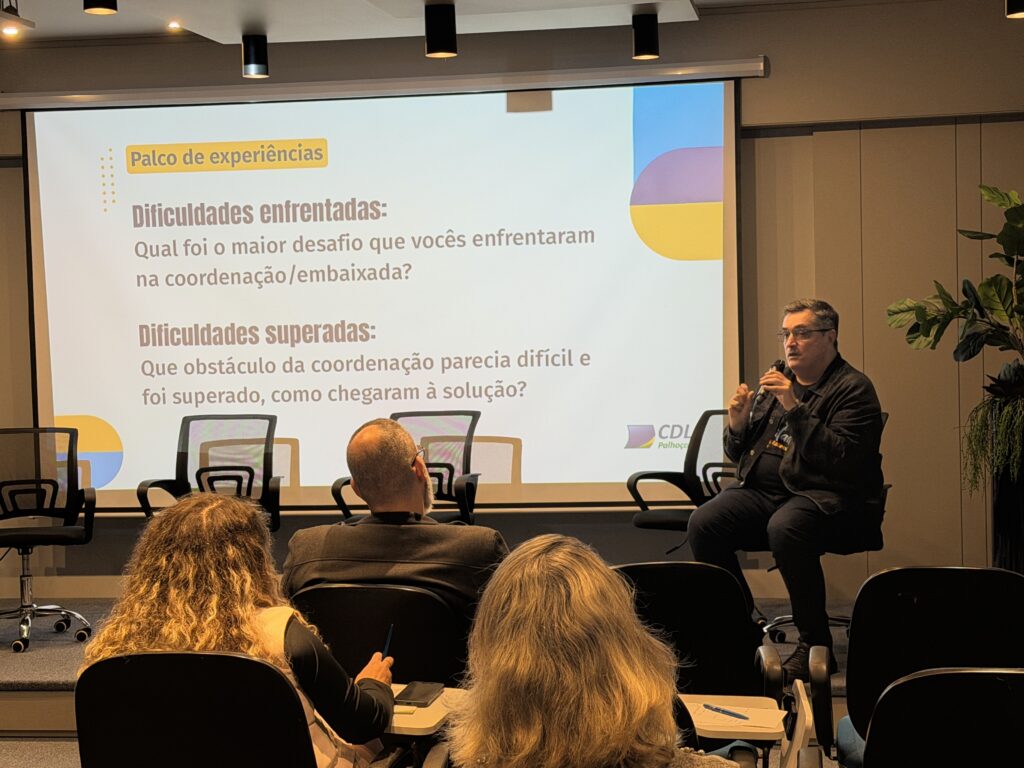 | Café das Câmaras Setoriais fortalece a integração entre lideranças e destaca o legado dos grupos da CDL Palhoça