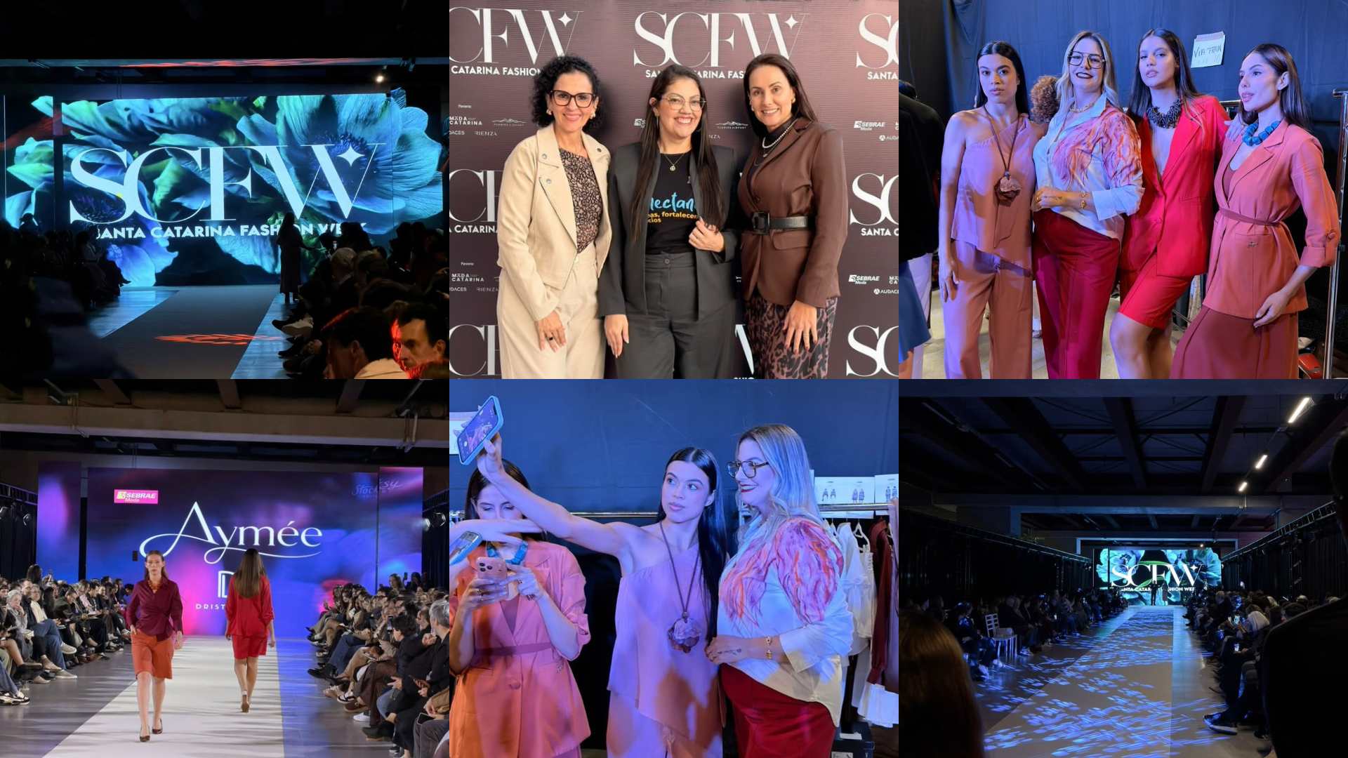 | Do associativismo para a passarela: CDL Palhoça prestigia associada no Santa Catarina Fashion Week