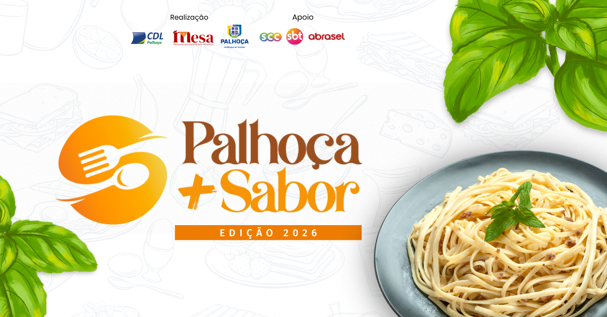 | Festival Gastronômico reúne estabelecimentos de Palhoça até 30 de setembro, com combos exclusivos e valores especiais